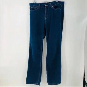 A. N. Designs straight leg jeans size 14